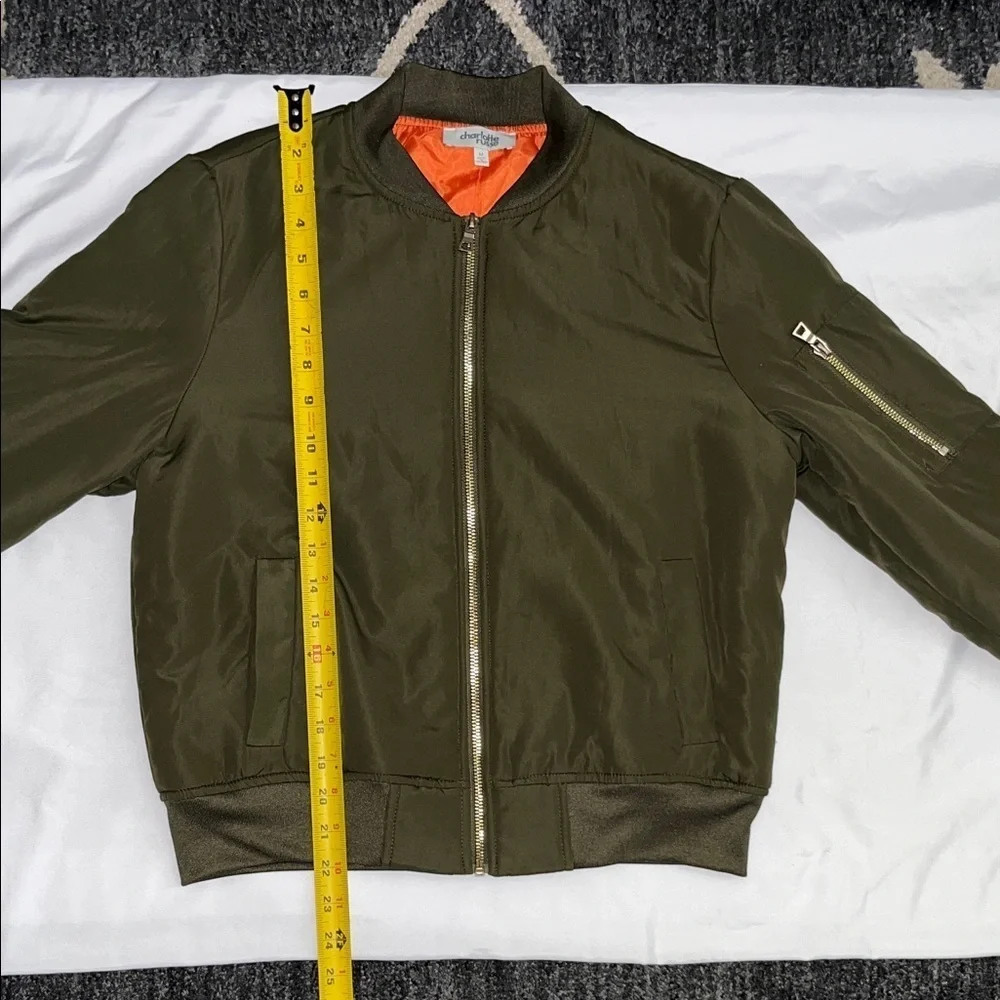 Charlotte Russe sleek bomber